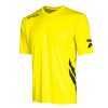 Maglietta calcio giallo fluo