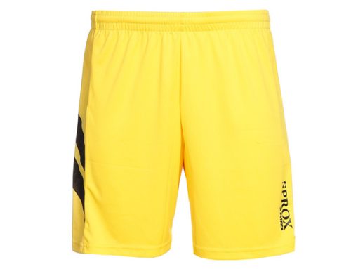 Pantaloncini calcio giallo