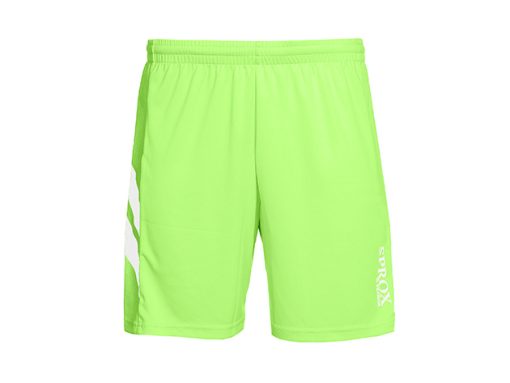 Pantaloncini calcio verde fluo
